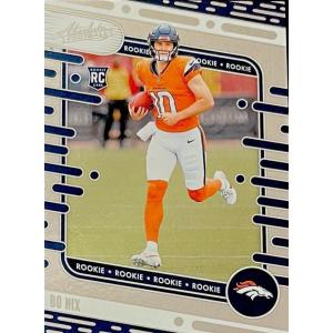image2024 Panini Absolute Bo Nix 112 Denver Broncos Rookie RC Football Card