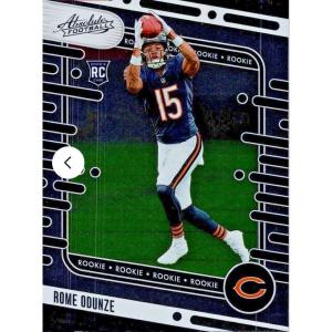 image2024 Panini Absolute Rome Odunze 109 Chicago Bears Rookie RC Football Card
