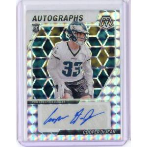 image2024 Panini Mosaic Silver Prizm Cooper DeJean AMCDN Auto Rookie RC Football Card