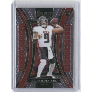image2024 Panini Select 21 Michael Penix Jr Turbocharged Football Card
