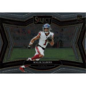 image2024 Panini Select Malik Nabers 473 New York Giants Rookie RC Football Card