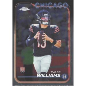 image2024 Topps Chrome Caleb Williams 202 Chicago Bears Rookie RC Football Card