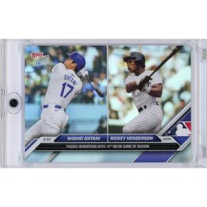 image2024 Topps Now Shohei Ohtani 731SP Passes Henderson With 14th HRSB Game Baseball Card