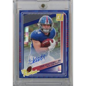 image2025 Donruss The Rookies Cam Skattebo 19299 Auto Rookie RC Football Card