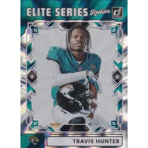image2025 Panini Donruss Travis Hunter ESRTHR Elite Series Rookies Jacksonville Jaguars Rookie RC Football Card