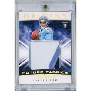 image2025 Panini Origins Future Fabrics Cam Ward FF1 199 Relic Rookie RC Football Card