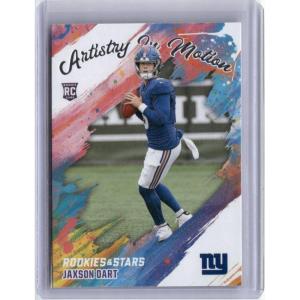 image2025 Panini Rookies amp Stars 16 Jaxson Dart Artistry in Motion Rookie RC Football Card