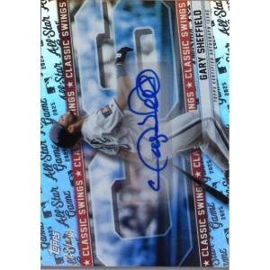 image2025 Topps All Star Game Gary Sheffield HHAGS Homegrown Heros Autograph Variation 50 Baseball Card
