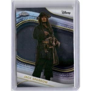 image2025 Topps Chrome Disney Jack Sparrow Pirates of the Caribbean 3 Movie Card Near Mint