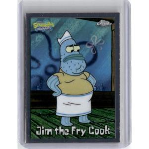 image2025 Topps Chrome SpongeBob Squarepants 25th Anniversary Jim the Fry Cook 103 TV Show Card Near Mint