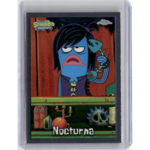 image2025 Topps Chrome SpongeBob Squarepants 25th Anniversary Nocturna 188 TV Show Card Near Mint
