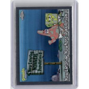 image2025 Topps Chrome SpongeBob Squarepants 25th Anniversary Now Entering Nowhere Population 0159 TV Show Card Near Mint