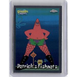 image2025 Topps Chrome SpongeBob Squarepants 25th Anniversary Patricks Fishnets 191 TV Show Card Near Mint
