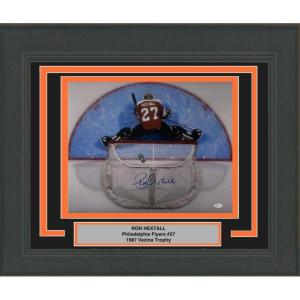 imageFramed AutographedSigned Ron Hextall Philadelphia Flyers 16x20 Hockey Photo JSA COA