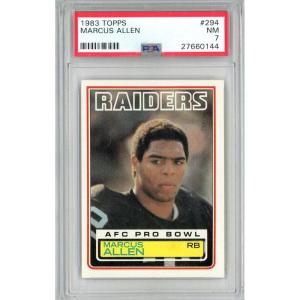 imageGraded 1983 Topps Marcus Allen 294 Rookie RC Football Card PSA 7 Near Mint