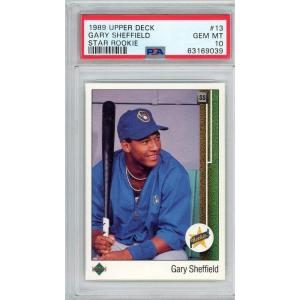 imageGraded 1989 Upper Deck Star Rookie Gary Sheffield 13 Rookie RC Baseball Card PSA 10 Gem Mint