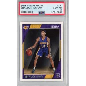 imageGraded 201617 Panini Hoops Brandon Ingram 262 Rookie RC Basketball Card PSA 10 Gem Mint