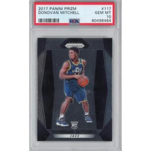 imageGraded 201718 Panini Prizm Donovan Mitchell 117 Rookie RC Basketball Card PSA 10 Gem Mint