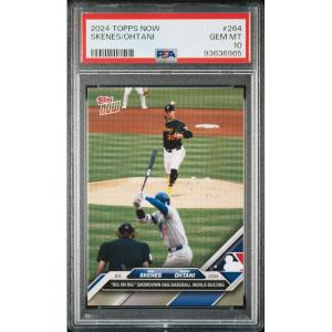 imageGraded 2024 Topps Now Paul SkenesShohei Ohtani 264 Baseball Card PSA 10 Gem Mint