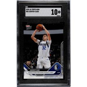 imageGraded 2025 Topps Now Cooper Flagg 86 Rookie RC Basketball Card SGC 10 Gem Mint