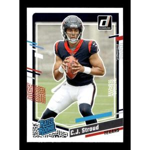imageHall of Fame Sports Memorabilia  2023 Panini Donruss CJ Stroud 339 Texans Rookie RC Football Card