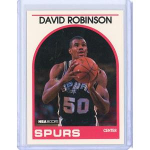 imageVintage 1989 Hoops David Robinson 310 Rookie RC Basketball Card