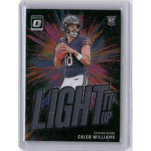 imageVintage 2024 Donruss Optic Light It Up Caleb Williams 1 Rookie RC Football Card