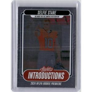 imageVintage 2024 Panini Absolute Introductions Bo Nix IBNX Rookie RC Football Card