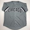 imageAutographedSigned Frank Thomas Chicago Grey Baseball Jersey JSA COA