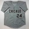imageAutographedSigned Joe Crede Chicago Grey Baseball Jersey Beckett BAS COA