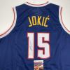 imageAutographedSigned Nikola Jokic Denver Dark Blue Basketball Jersey JSA COA