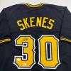 imageAutographedSigned Paul Skenes Pittsburgh Black Baseball Jersey JSA COA