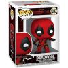 imageDeadpool 1362 Funko POP Marvel Deadpool 3 and Wolverine Figurine Bundle with HOFSM Protector Case