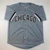 imageFacsimile Autographed Bo Jackson Chicago Grey Reprint Laser Auto Baseball Jersey Size Mens XL