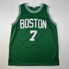 imageFacsimile Autographed Jaylen Brown Boston Green Reprint Laser Auto Basketball Jersey Size Mens XL