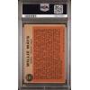 imageGraded 1962 Topps All Star Willie Mays 395 Baseball Card PSA 6 EXMT