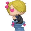 imageOne Piece Sanji 1773 in Love Funko POP Animation Figurine Bundle with HOFSM Protector Case