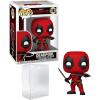 imageDeadpool 1362 Funko POP Marvel Deadpool 3 and Wolverine Figurine Bundle with HOFSM Protector Case
