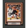 imageFramed AutographedSigned Claude Giroux Philadelphia Flyers Sidney Crosby Hit 16x20 Hockey Photo PSADNA COA