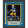 imageFramed AutographedSigned Justin Herbert Los Angeles Chargers 16x20 Football Photo Fanatics COA