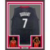 imageFramed AutographedSigned Kevin Durant 35x39 Houston Black Basketball Jersey Beckett BAS COA
