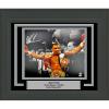 imageFramed AutographedSigned Mike Tyson Belts Boxing 16x20 Photo JSA COA