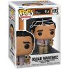 imageOscar Nunez Oscar Martinez With Scarecrow Doll 1173 Facsimile Signed Reprint Laser Autographed Funko POP TV The Office Figurine with Protector Case