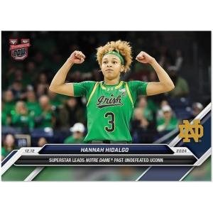 image2024 Topps Bowman U Now Hannah Hidalgo 29 Notre Dame Fighting Irish Rookie RC Basketball Card