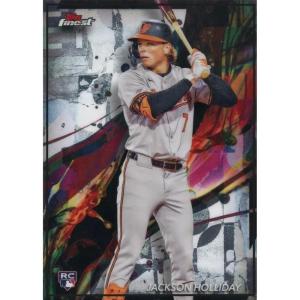 image2024 Topps Finest Jackson Holliday 76 Baltimore Orioles Rookie RC Baseball Card