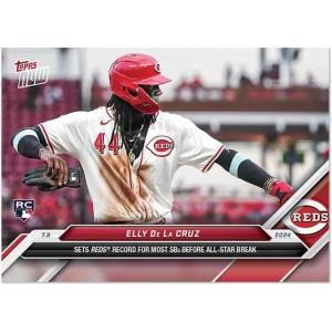 image2024 Topps Now Elly De La Cruz 402 Rookie RC Baseball Card