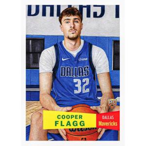 image2025 Topps Living Cooper Flagg 11 Dallas Mavericks Rookie RC Basketball Card