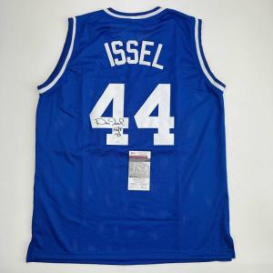 imageAutographedSigned Dan Issel Kentucky Blue College Basketball Jersey JSA COA