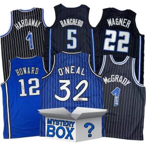imageAutographedSigned Orlando Basketball Jersey Mystery Box with PSA JSA or Beckett COA