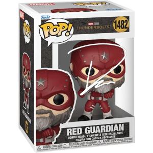 imageDavid Harbour Red Guardian Alexei Shostakov 1842 Thunderbolts Facsimile Signed Reprint Laser Autographed Funko POP Movies Marvel Figurine with Protector Case